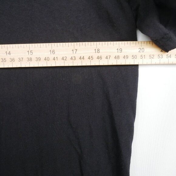 KISS Men T-Shirt Size L Style World Tour 77 Print Licensed Retro Black - Picture 6 of 9